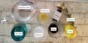 Sumac Lemonade- All ingredients- @The Sauce Lab