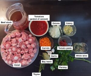 Ingredients used- the sauce lab