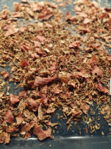 Completely dry peels after 2 days.